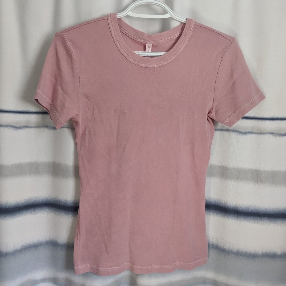 Short sleeve tee, pink